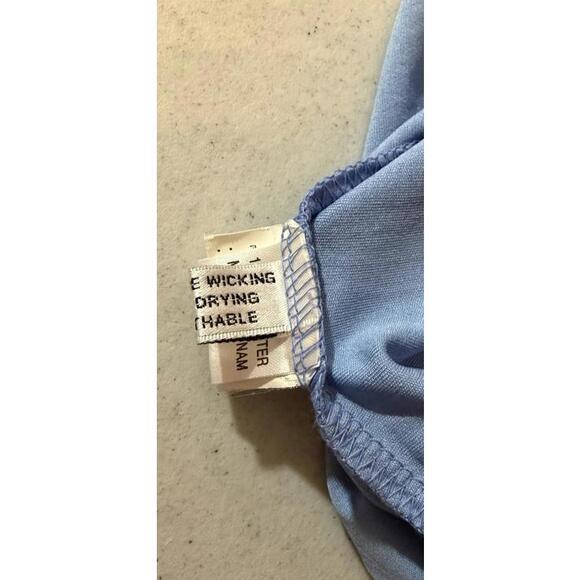 Playboy Golf Long Sleeve Polo Shirt Mens Size 2XL Blue Elastic On Sleeves & Hem - Picture 6 of 10